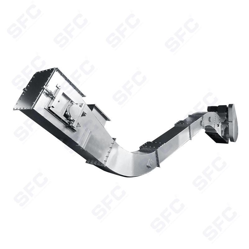 Dry sludge conveying kagamitan (scraper conveyor)