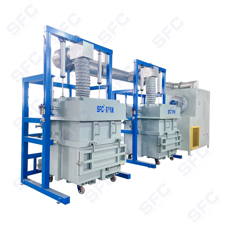 Reciprocating circule type sludge dryer